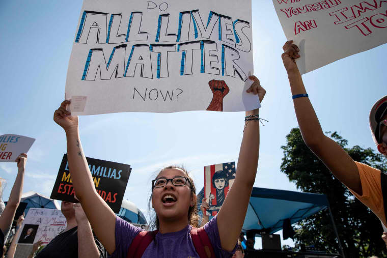 Image: US-POLITICS-IMMIGRATION-PROTEST-MIGRANTS