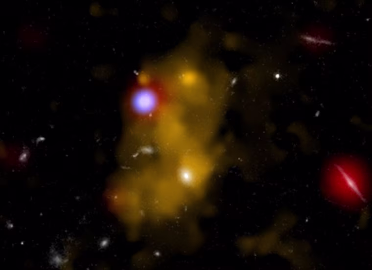 Image: Lyman-alpha blob