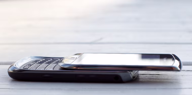 Image: BlackBerry Torch slider phone