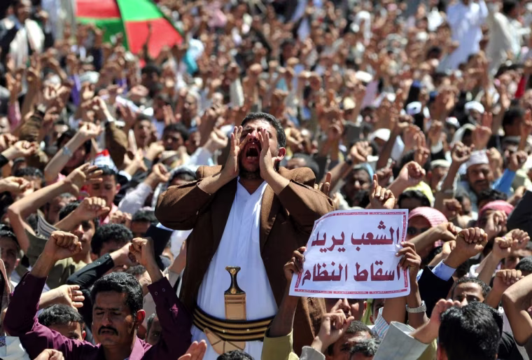 Image: Continous anti-government protests in Yemen