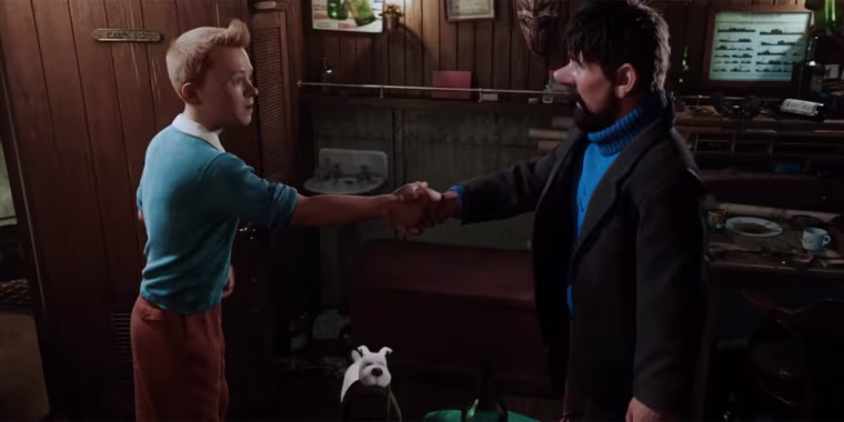 Image: \"Tintin\" screenshot