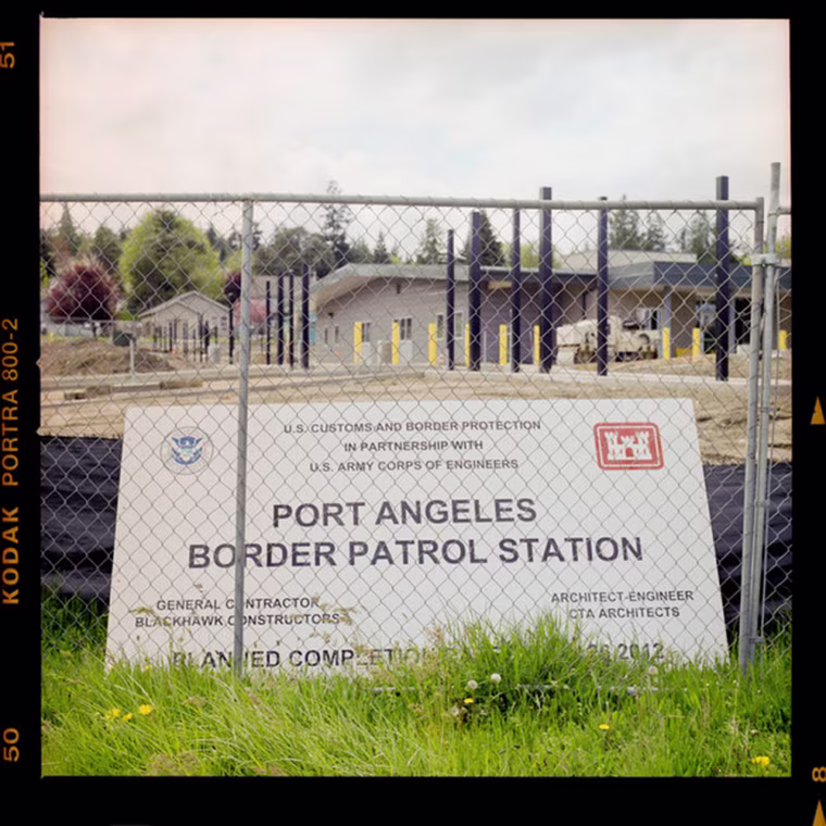 The Border Patrol is building a $10 million facility in Port Angeles.