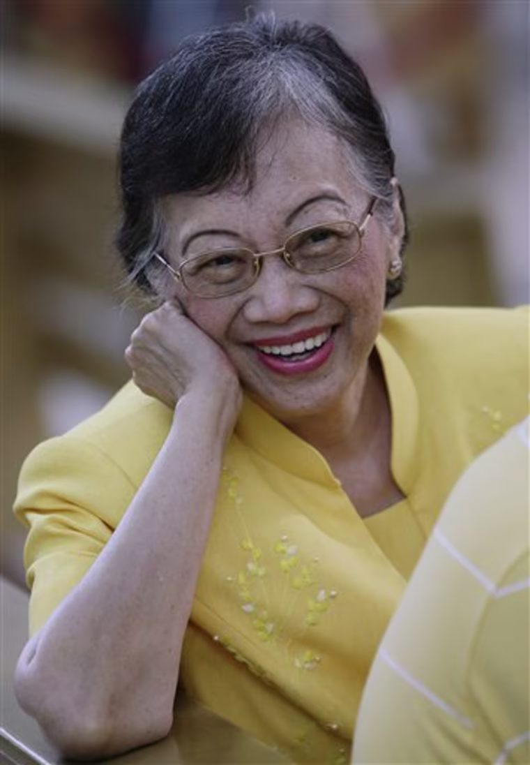 CORRECTION Obit Philippines Corazon Aquino