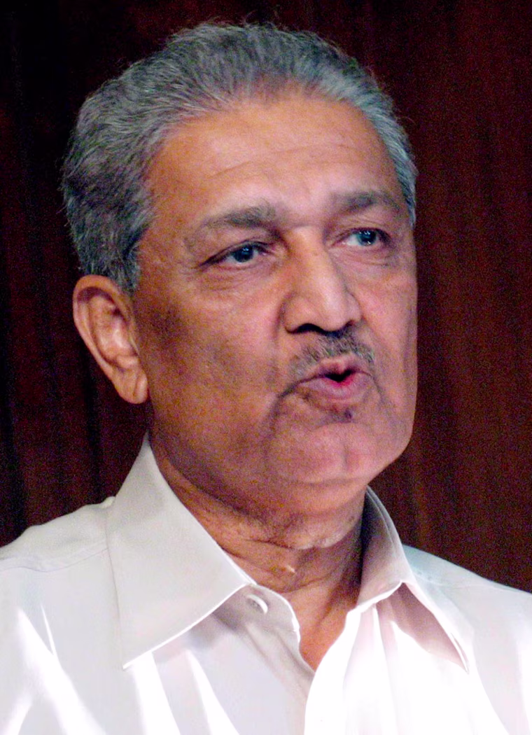 Pakistans' Nuclear scientist D.r Abdul Qadeer Khan