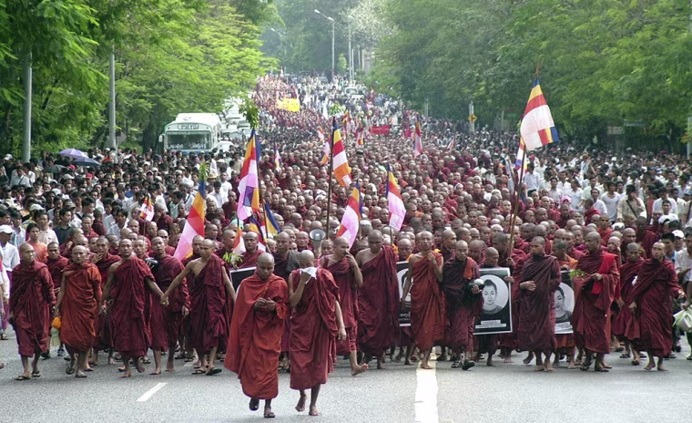 Image: Myanmar protest