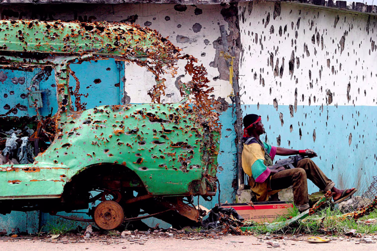 Image: Liberian war