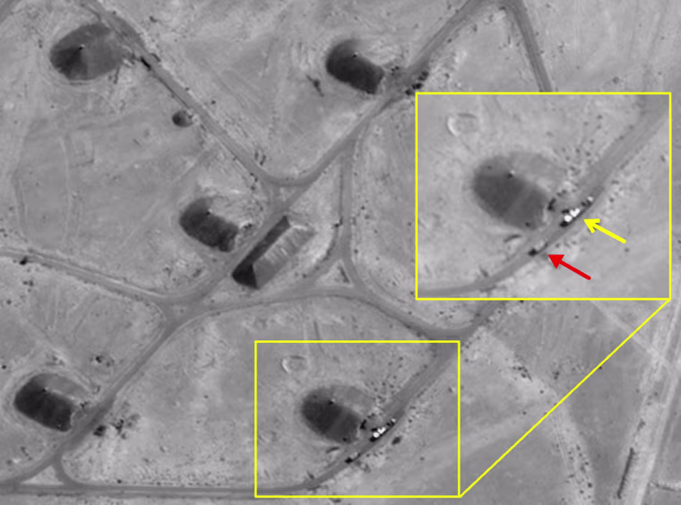 Defense department image of Al Qaqaa arms storage facility