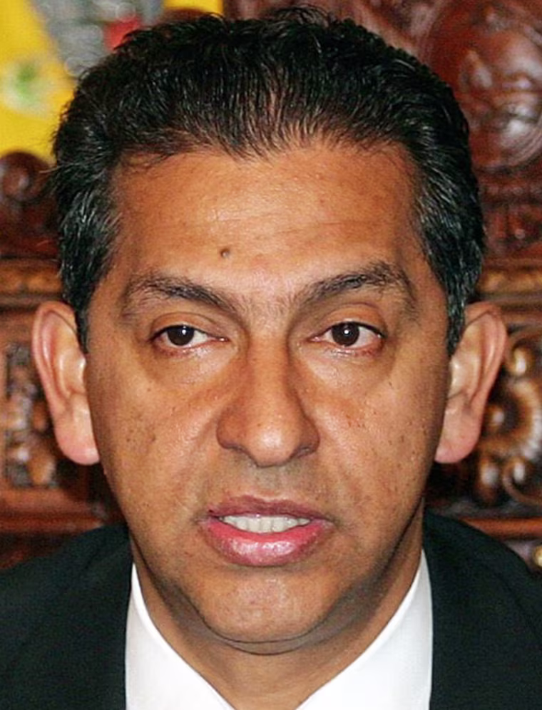 File photo of Ecuadoran President Gutierrez