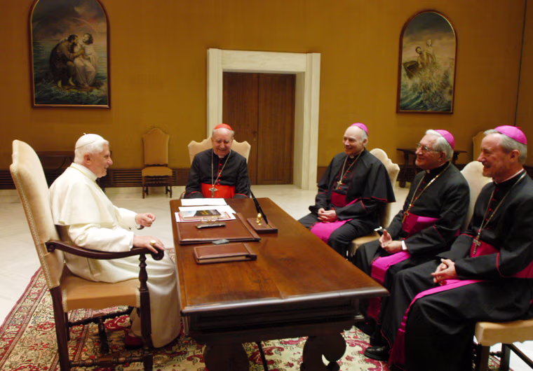 Pope Benedict XVI Meets Vatican Leadership