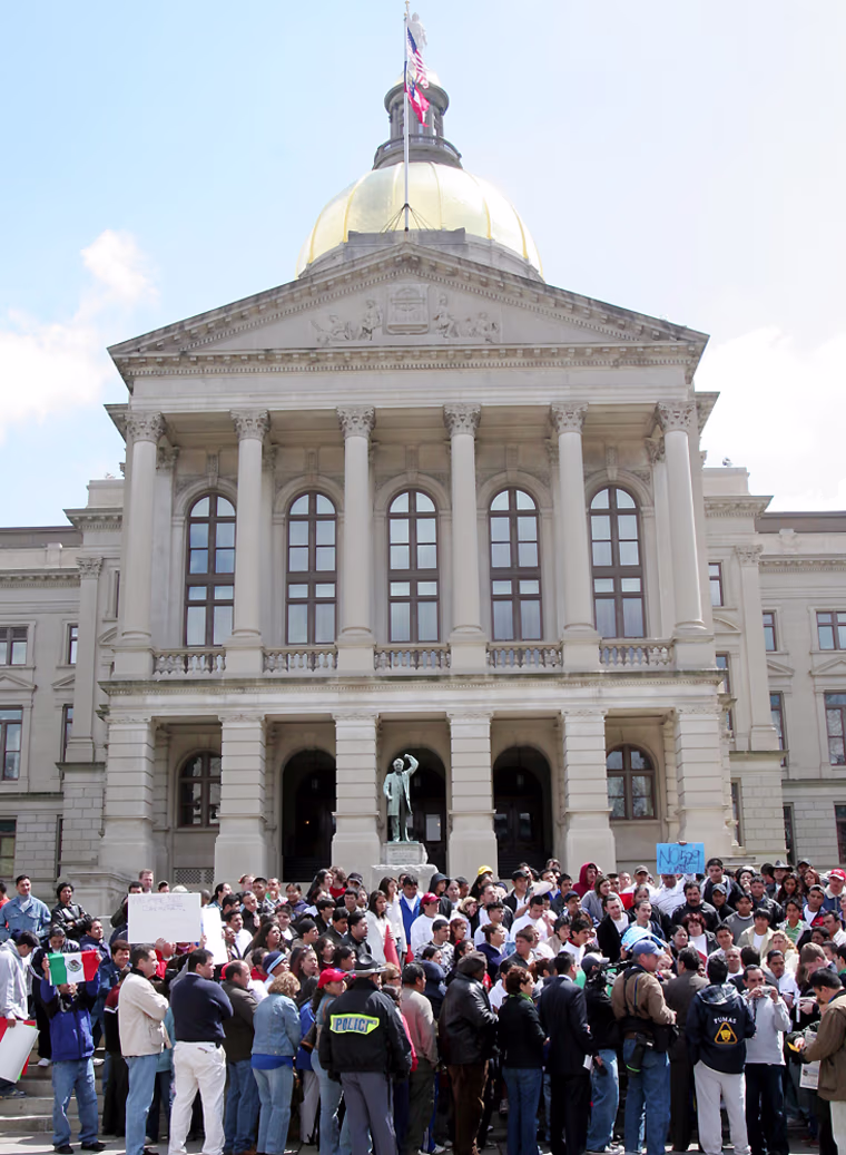 GEORGIA CAPITOL, IMMIGRATION