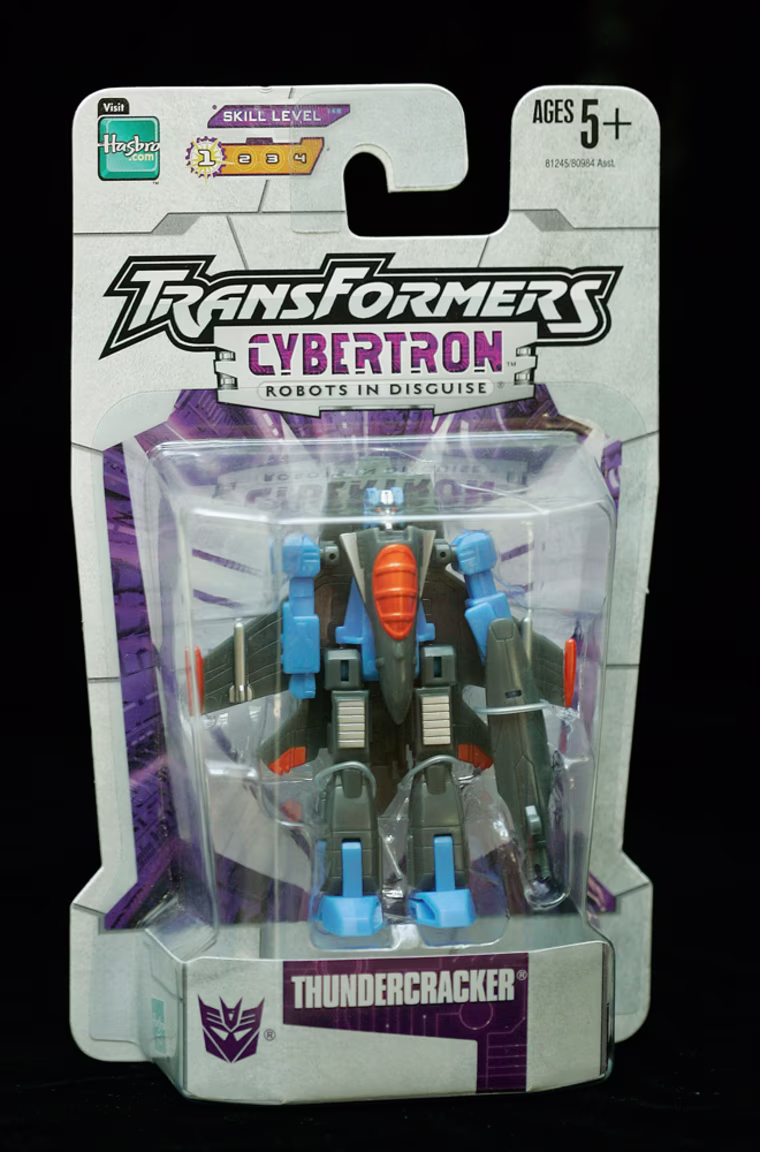 **FILE** A Transformers toy is seen in this July 24, 2006 file photo, in Pewaukee, Wis. Hasbro is banking that the upcoming release of the movie \"Transformers\" - based on Hasbro's \"robots in disguise\" toys introduced in the 1980s - will herald a new era for the company that in the past few years has remade itself from a toy maker to an entertainment company. (AP Photo/Morry Gash, file)