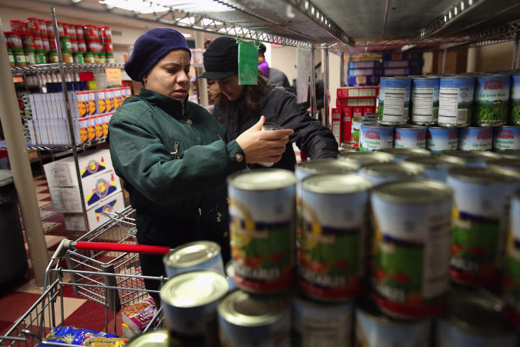 Image: Food bank in New York City