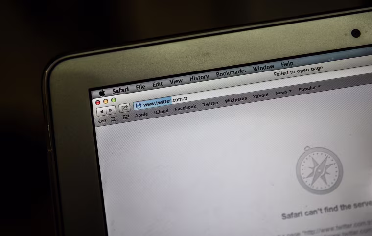 Image: Twitter blocked in Turkey