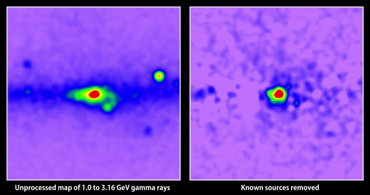 Image: Gamma-ray map