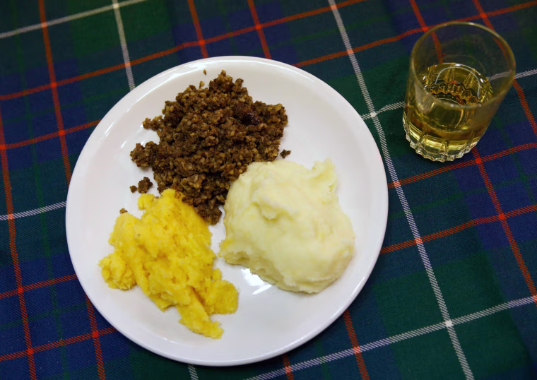 Image: Haggis, neeps and tatties