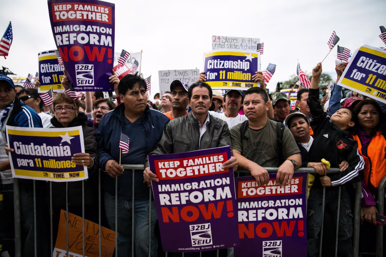 Image: Activists From Across The Country Hold March For Immigration Reform