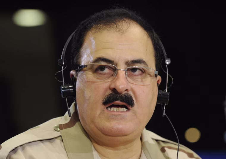 Image: Chief commander of the Free Syrian Army Brigadier General Selim Idriss