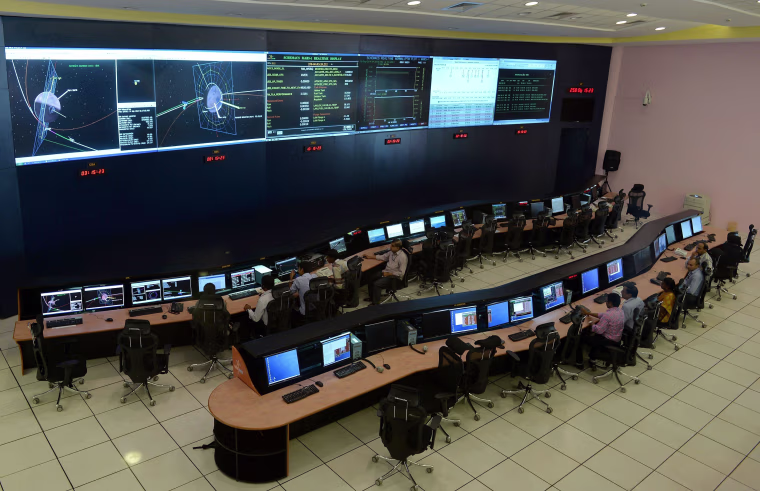 Image: ISRO Mission Control