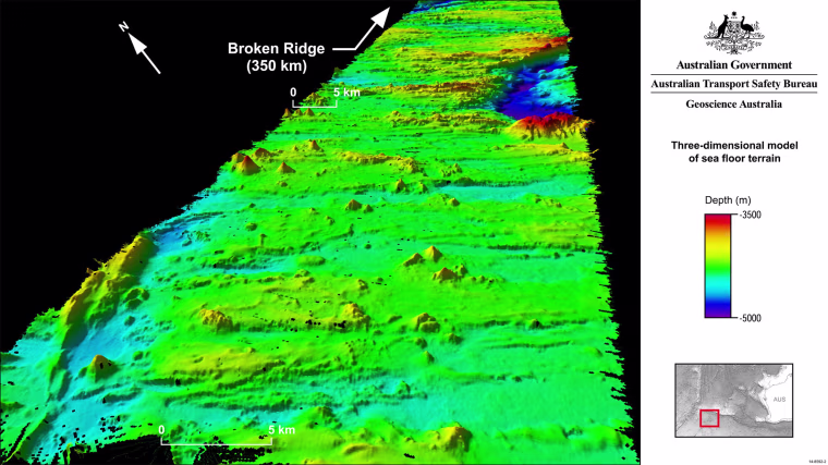 Image: New image of ocean floor in MH370 search zone