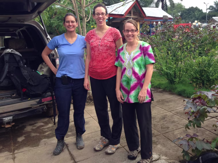 Image:Anne Purfield, Melissa Rolfes and Michelle Dynes