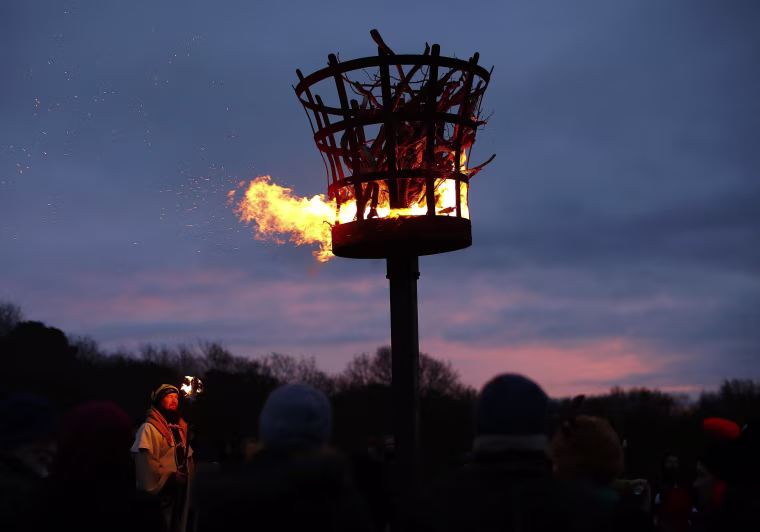 Image: Druids at Beacon Hill