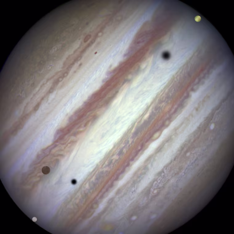 Image: Three-moon night