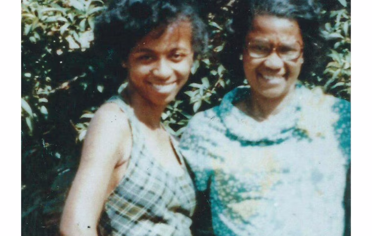 Ebora Alexander and her daughter, Dietra, before their murders in 1984.