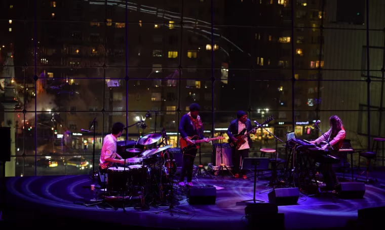 Meshell Ndegeocello performs at Lincoln Center.