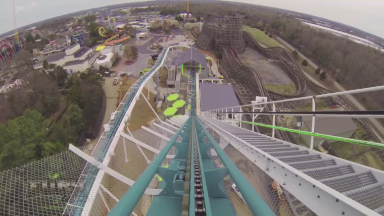 IMAGE: Fury roller coaster