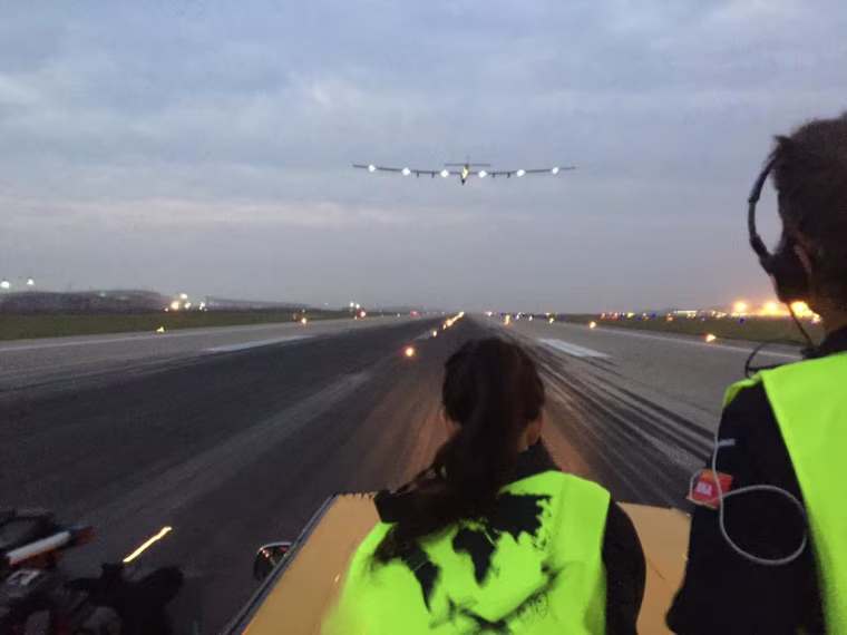 Image: Solar Impulse 2 takes off