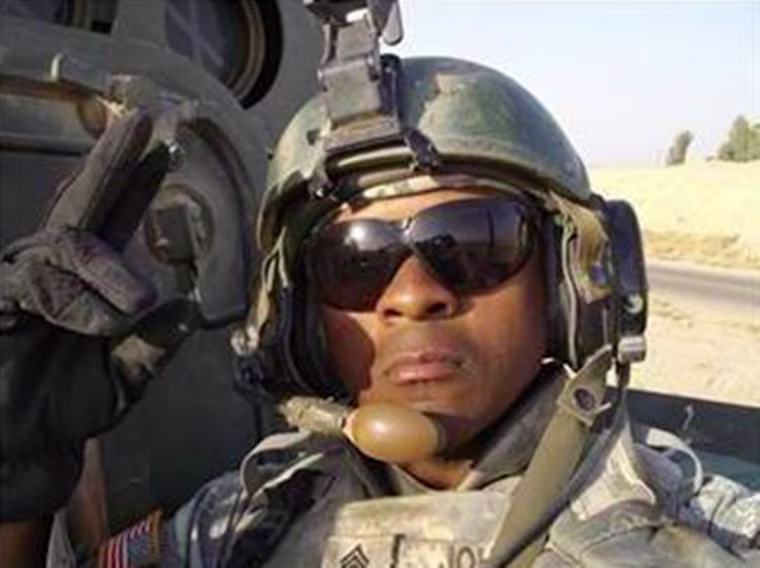Image: Sgt. Randy Johnson in 2007
