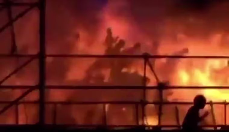 Image: TAIWAN-ACCIDENT-FIRE