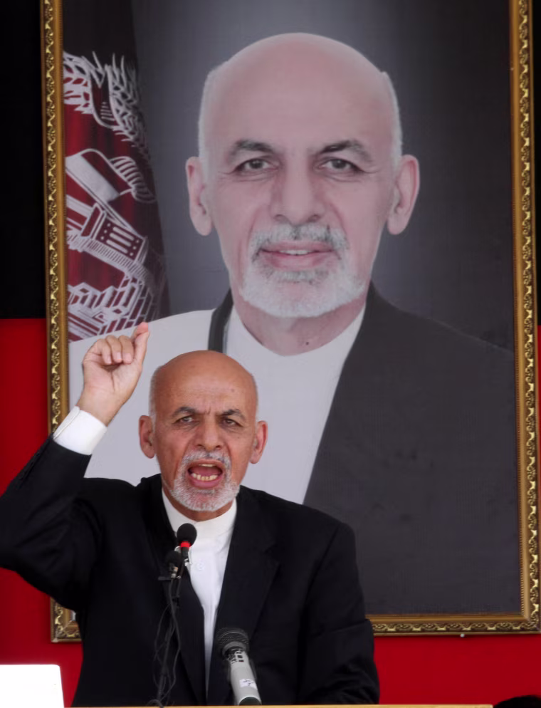 Image: President Ashraf Ghani on June 1