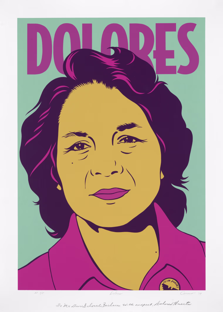 Dolores Huerta Portrait
