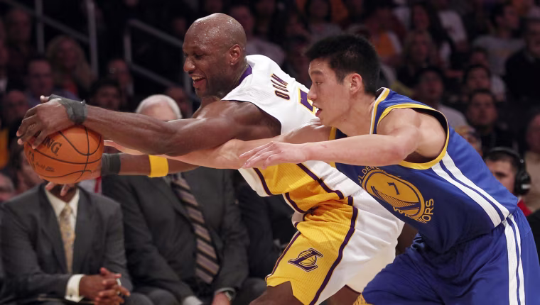 Image: Lamar Odom, Jeremy Lin