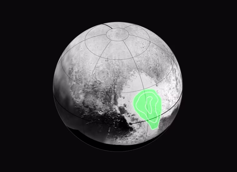 Image: Carbon monoxide ice