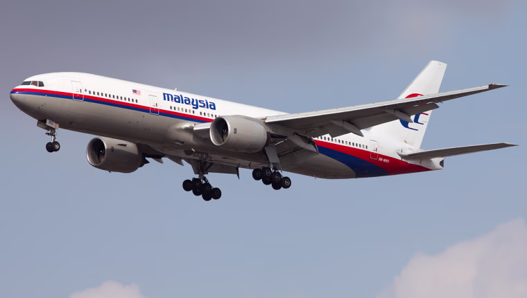 Image: The Malaysia Airlines Boeing 777 that disappeared in March