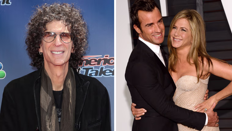 Howard Stern Jennifer Aniston Justin Theroux
