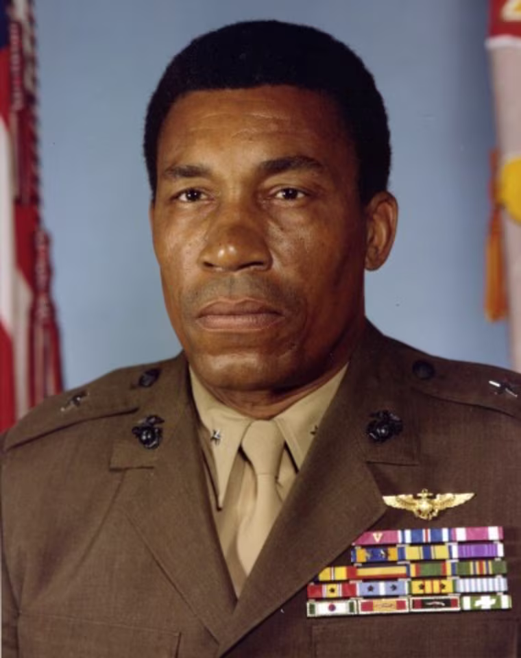 IMAGE: Then-Brig. Gen. Frank E. Petersen in 1979