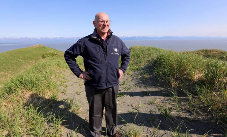 Retired Adm. Robert Papp, the U.S. special representative to the Arctic Council, on a visit to Alaska.