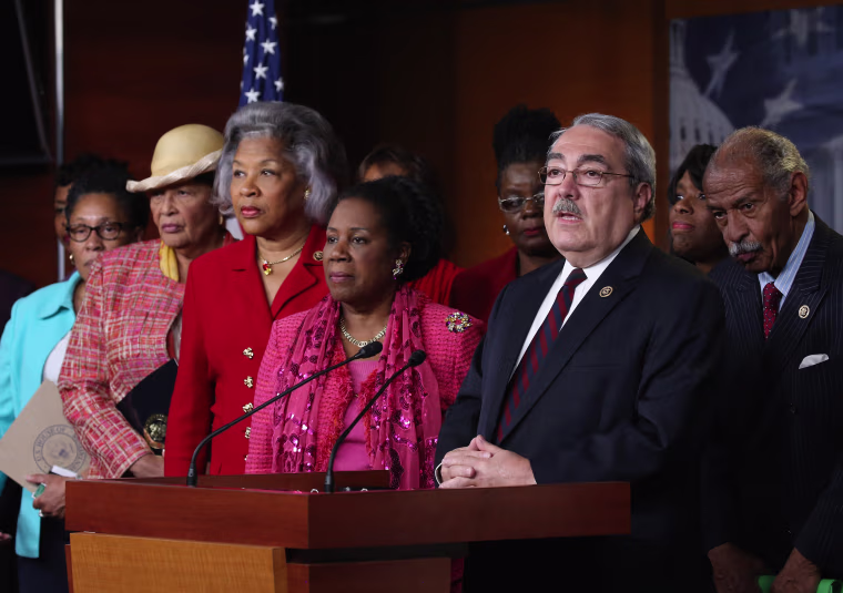 Nancy Pelosi, Members Of Congressional Black Caucus, And Civil Rights Leaders Call On Senate To Confirm Loretta Lynch