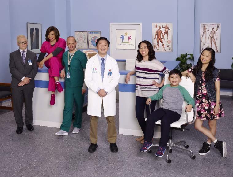 DAVE FOLEY, TISHA CAMPBELL MARTIN, JONATHAN SLAVIN, KEN JEONG, SUZY NAKAMURA, ALBERT TSAI, KRISTA MARIE YU