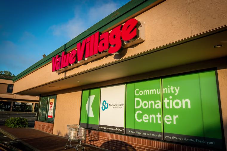 Photo: A Value Village store in Kirkland, Washington.