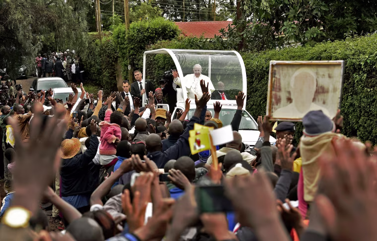 Image: Pope Francis in Nairobi, Kenya