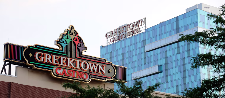 Greektown Casino and Greektown Casino-Hotel in Detroit.