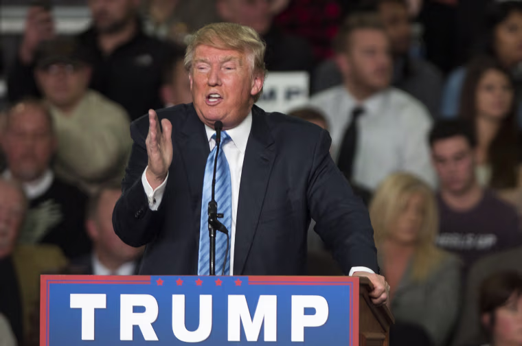 Image: Donald Trump Holds Campaign Rally In Columbus, Ohio