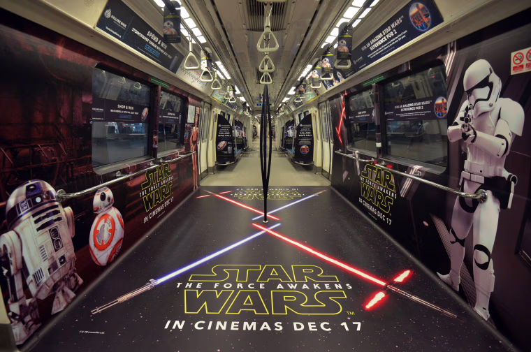 Image: SINGAPORE-ENTERTAINMENT-FILM-STAR WARS