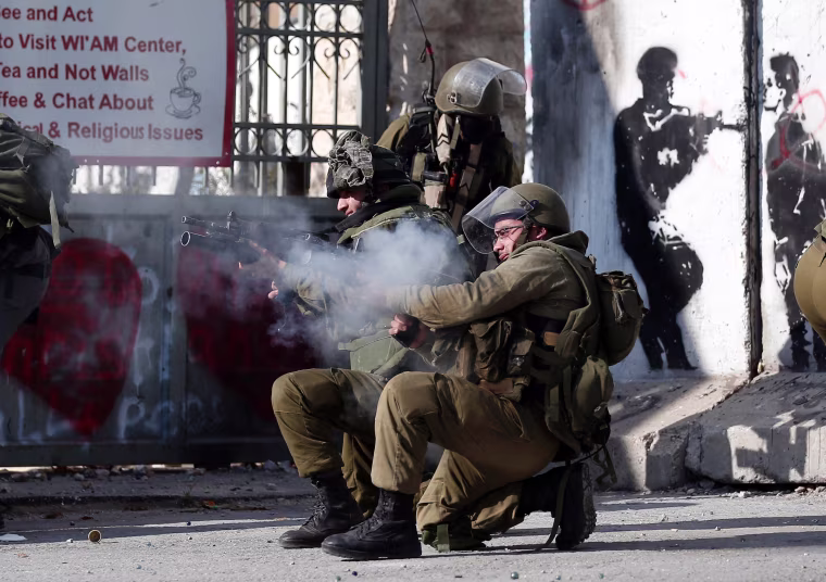 Image: TOPSHOT-PALESTINIAN-ISRAEL-CONFLICT-CHRISTMAS