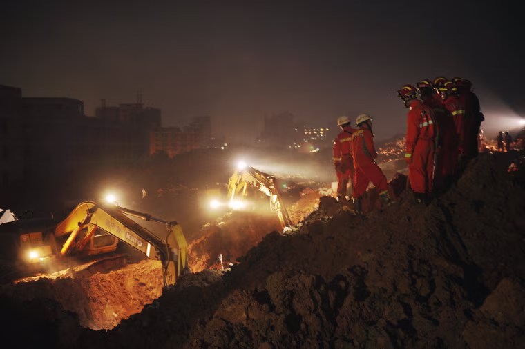 Image: CHINA-ACCIDENT-LANDSLIDE-SHENZHEN