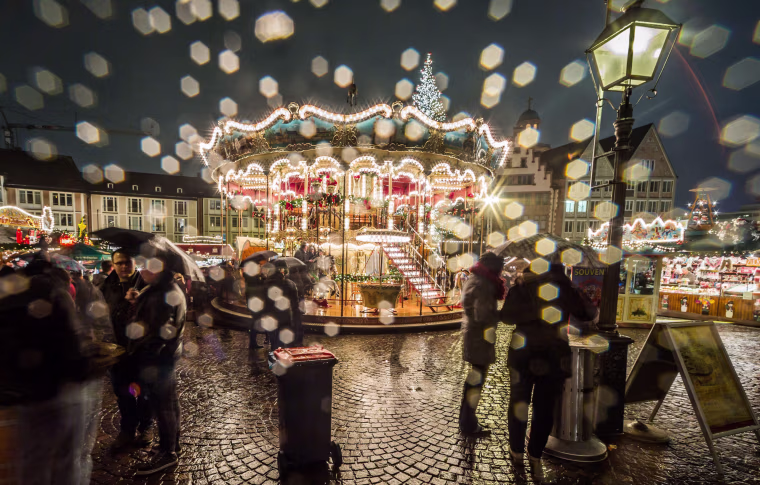 Image: Christmas market in Frankfurt